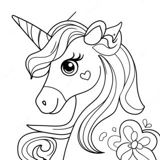 Einhorn Prinzessin Ausmalbild 82881-24303