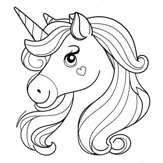 Einhorn Prinzessin Ausmalbild 82881-24304