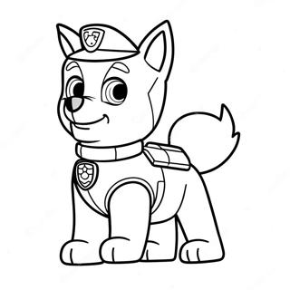 Chase Paw Patrol Ausmalbild 828-902