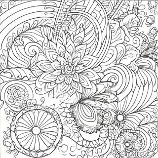 Mystische Galaxiemuster Ausmalbild 82935 24352