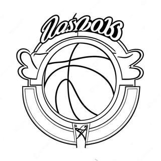 Nba Logo Ausmalbild 83036-24424