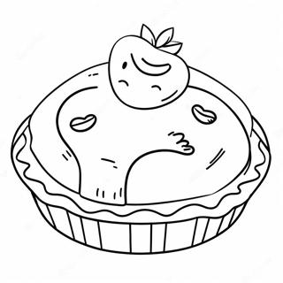 Charmante Torte Backen Ausmalbild Ausmalbilder