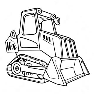 Cartoon Skid Steer Ausmalbild 83550-24837