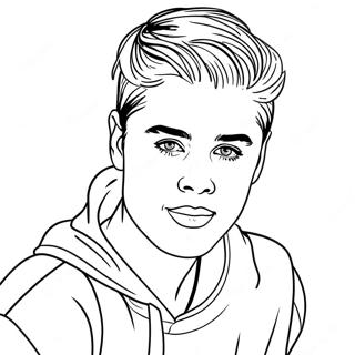 Justin Bieber Ausmalbild 83982-25166