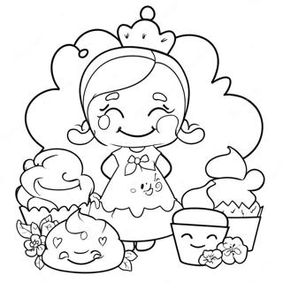 Pinkalicious Mit Cupcakes Ausmalbild 84291-25419