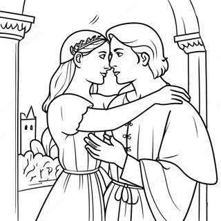 Romeo Und Julia Ausmalbild 84700-25728