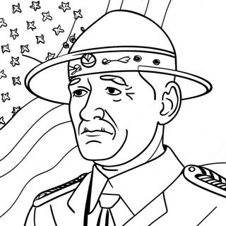 Patriotische Veteranen Ausmalbild 84955-25930