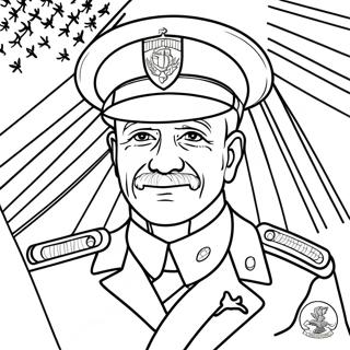 Ehrenvolle Veteranen Ausmalbild 84957-25938