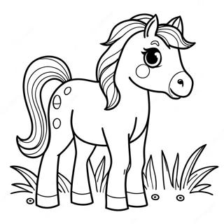 Fohlen Ausmalbild 84979 26031