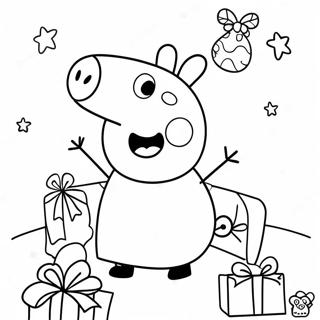 Peppa Wutz Weihnachten Ausmalbilder