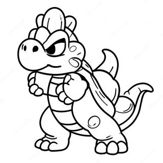 Wutendes Koopa Troopa Ausmalbild 85443-26394