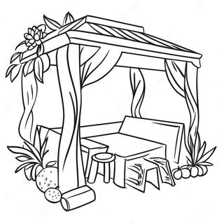 Sukkot Ausmalbild 85466-26405