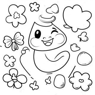 Magische Glucksbringer Ausmalbild 85573 26501