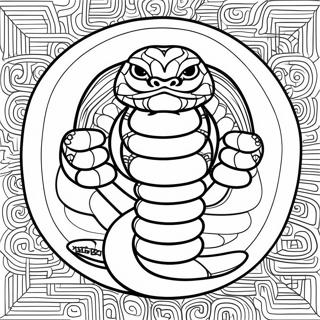 Cobra Kai Logo Ausmalbild 85595-26507