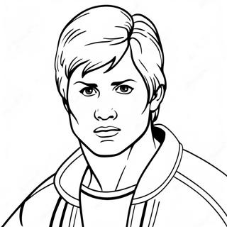 Cobra Kai Sensei Johnny Lawrence Ausmalbild 85599 26522