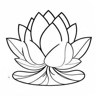 Lotus Ausmalbilder