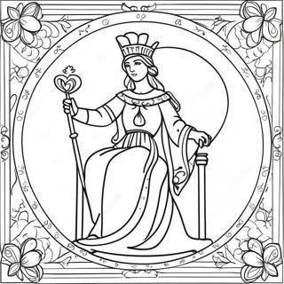 Tarotkarten Ausmalbild 86108-26908