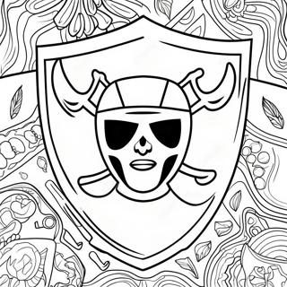 Raiders Logo Ausmalbild 86158-26947