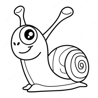 Lustige Schnecke Mit Grossen Augen Ausmalbild 86982-27607