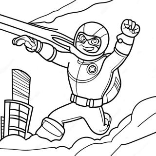 Kid Danger Rettet Den Tag Ausmalbild 87006 27619