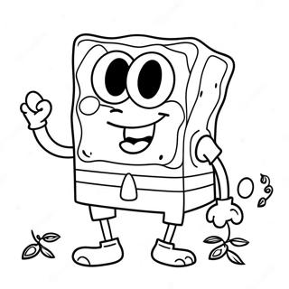 Halloween Spongebob Ausmalbilder