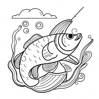 Grosser Fang Angelszene Ausmalbild 87211 27775