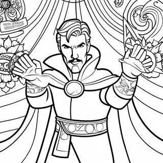 Doctor Strange Ausmalbilder