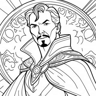 Doctor Strange In Einem Mystischen Kampf Ausmalbild 87931 28339