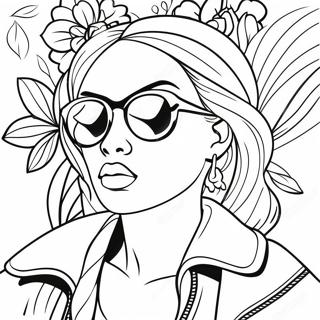 Trendige Dope Kunst Ausmalbild 88237 28751