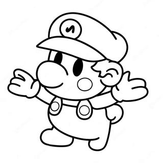 Ausmalbild Von Paper Mario 88725-29118