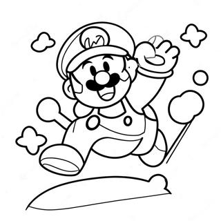 Ausmalbild Von Paper Mario Springabenteuer 88726-29123