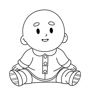 Caillou Ausmalbilder