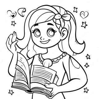 Ausmalbild Der Dork Diaries 88982-29315