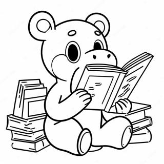 Arthur Liest Ein Buch Ausmalbild 89112-29421