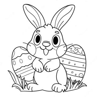 Vollformat Osterhase Ausmalbild 89316-29576