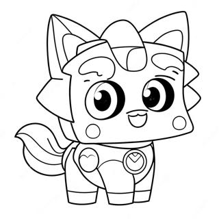 Unikitty Ausmalbilder