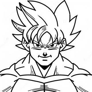 Goku Ultra Instinct Power Up Ausmalbild 89731 29902