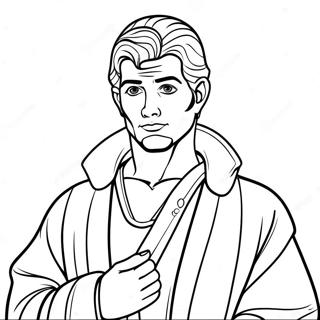 Joseph Mit Buntem Mantel Ausmalbild 90377 30399