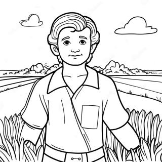 Joseph Im Bunten Feld Ausmalbild 90380 30410