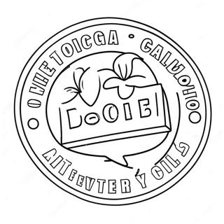 Buntes Babysitter Club Logo Ausmalbild 90791 30729