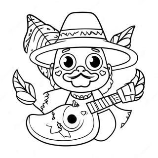 Cinco De Mayo Ausmalbild 90890-30794