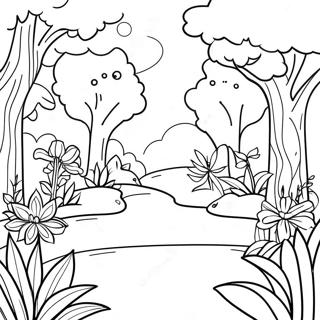 Garten Von Banban 5 Spannende Szenen Ausmalbild 91177-31097