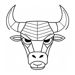 Chicago Bulls Logo Ausmalbild 91277-31166