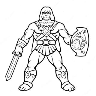 He Man Ausmalbilder