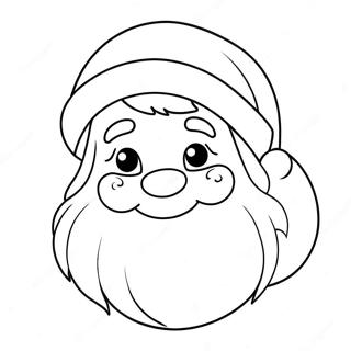 Niedlicher Weihnachtsmann Ausmalbild 91967-31709