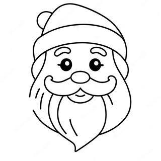 Niedlicher Weihnachtsmann Ausmalbild 91967-31712