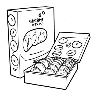 Buntes Ausmalbild Von Girl Scout Keksbox 92069-31790