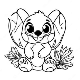 Ohana Stitch Ausmalbilder