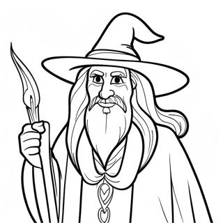 Magische Zauberer Ausmalbild 92638 32239