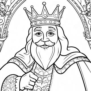 Weiser Alter Konig Ausmalbild 92841 32397